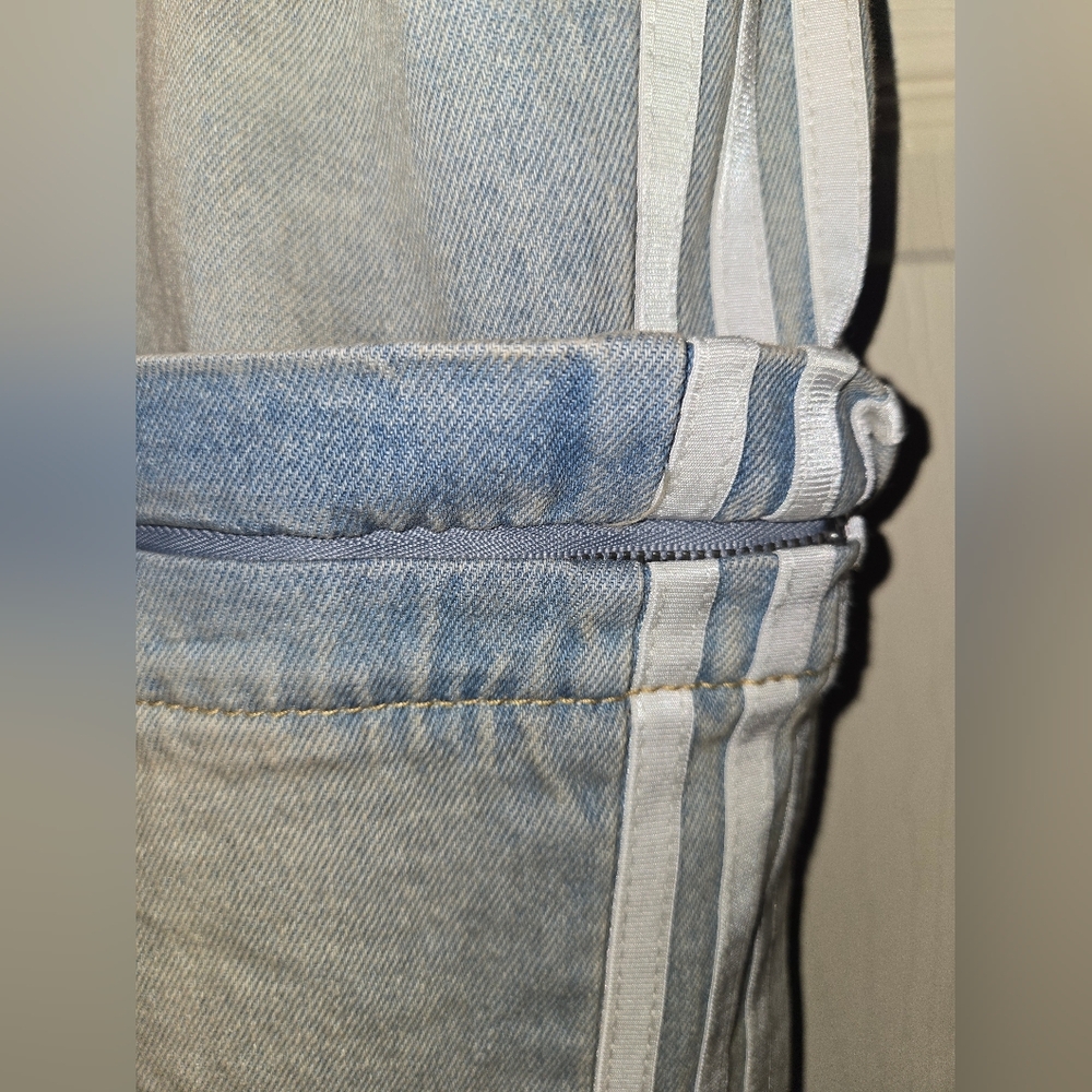 NWT Adidas Originals 2-in-1 Denim Skirt - Picture 11 of 16